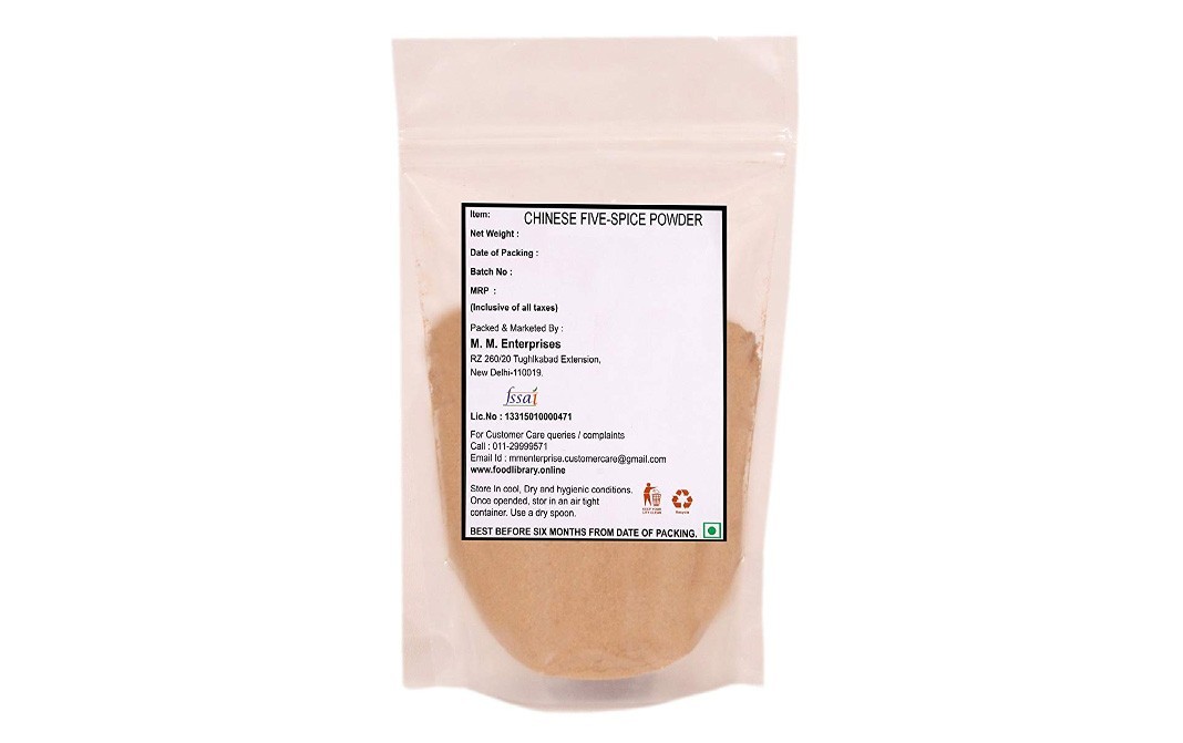 Food Library Chinese Five Spice Powder    Pack  200 grams